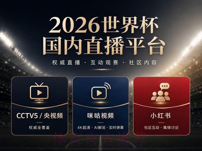 2026世界杯观看指南:精选直播平台免费与付费渠道全盘点